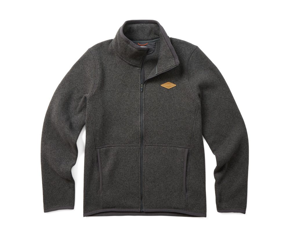 Merrell Jackets Grey - Sweater Weather Full Zip - Womens 94CZPIGFH
